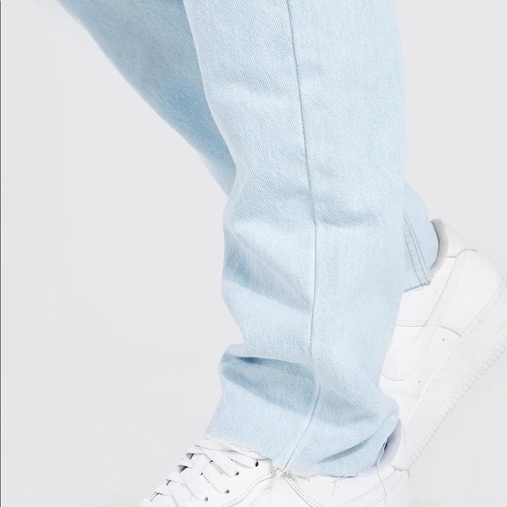 Tall Straight Leg Hem Jeans ! For men or women!